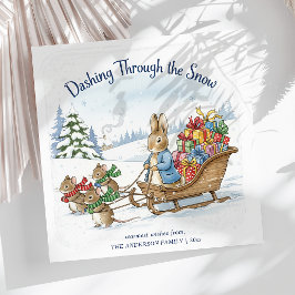 Peter Rabbit Magical Christmas Julkort