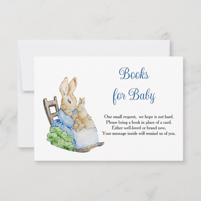 Peter Rabbit Mamma Bokar för Baby OSA kort (Framsida)