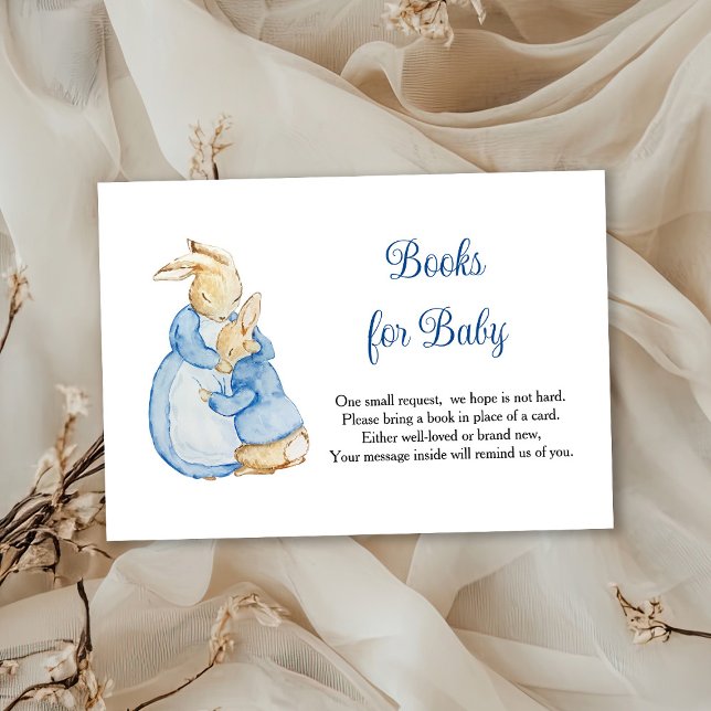 Peter Rabbit Mamma Bokar för Baby OSA Kort (Skapare uppladdad)