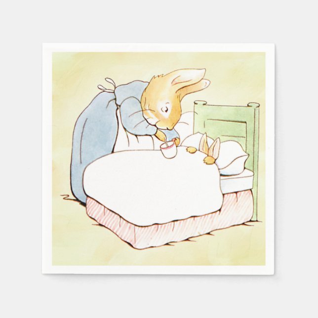 Peter Rabbit Napkins Pappersservett (Framsidan)
