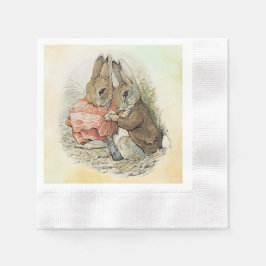 Peter Rabbit och Beniamin Bunny Pappersservett