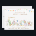 Peter Rabbit och Friends Birthday Parad Inbjudningar<br><div class="desc">Peter Rabbit och Friends Birthday Parad Inbjudan</div>