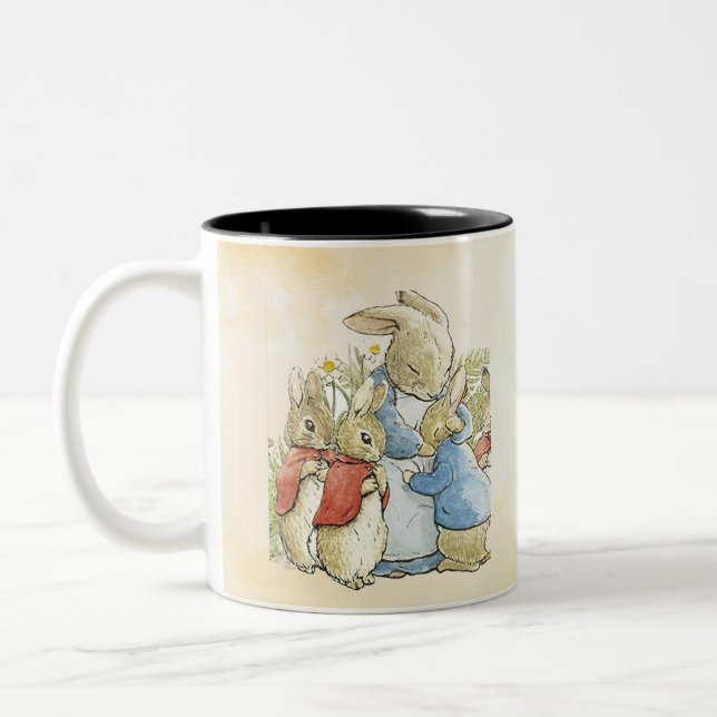 Peter Rabbit Onions Två-Tonad Mugg (Vänster)