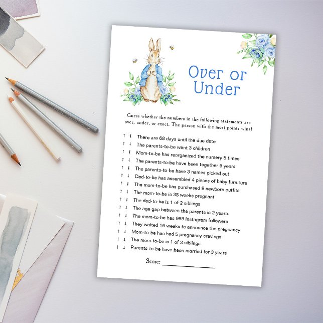 Peter Rabbit Over eller under Baby Game (Skapare uppladdad)