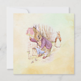 Peter Rabbit pappa och son Kort