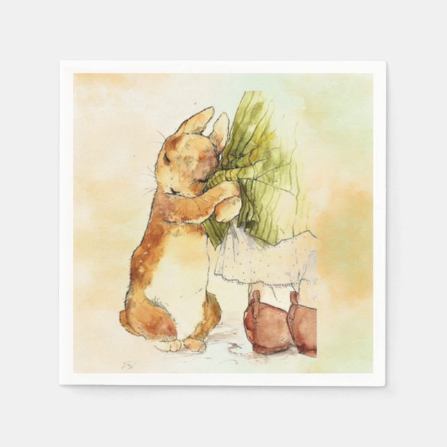 Peter Rabbit Pappersservett (Framsidan)