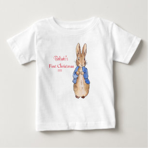 Peter Rabbit Personalize Första jul T Shirt