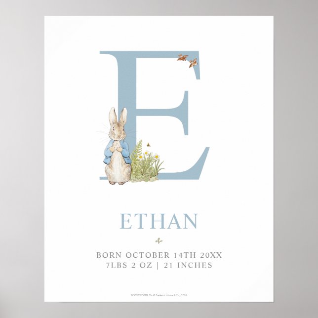 Peter Rabbit | PERSONLIG BREV E Poster (Framsidan)