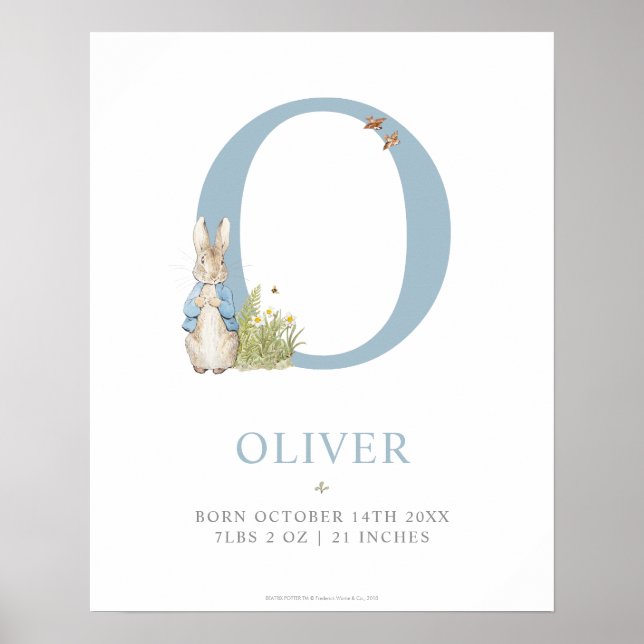 Peter Rabbit | PERSONLIG BREV O Poster (Framsidan)