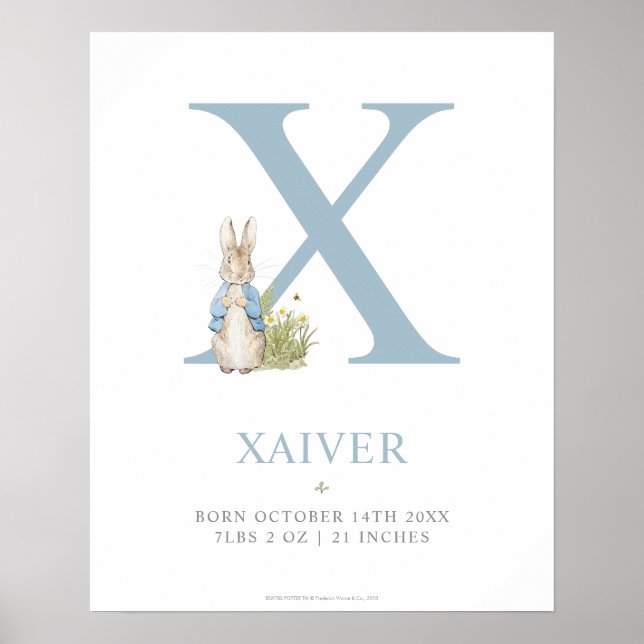 Peter Rabbit | PERSONLIG BREV X Poster (Framsidan)