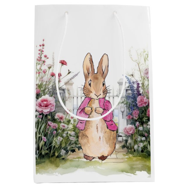 Peter Rabbit Rosa Jacka i hans Garden (Framsidan)