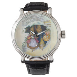 Peter Rabbit Round Clock Watch Armbandsur