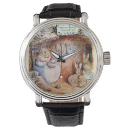 Peter Rabbit Round Clock Watch Armbandsur