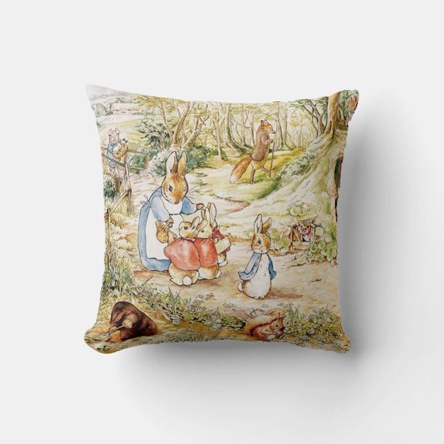 Peter Rabbit’s Neighbourhood by Beatrix Potter Kudde (Framsida)