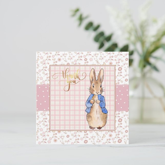 Peter Rabbit Tack Inbjudningar (Skapare uppladdad)