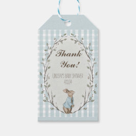 Peter Rabbit Theme Gift Märkre Presentetikett
