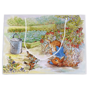 Peter Rabbit Tumbling in Vegie Patch
