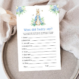 Peter Rabbit vad pappa sa Game