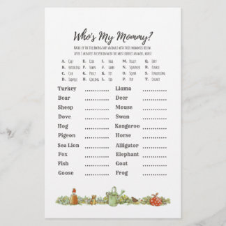 Peter Rabbit | Vem är min Mamma? | Barnstödsspel