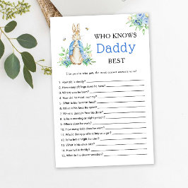 Peter Rabbit Vem känner pappa best Game