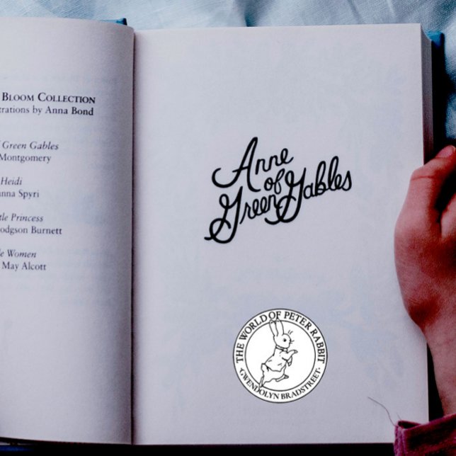 Peter Rabbit Wood Art Frimärke Stämpel (Skapare uppladdad)