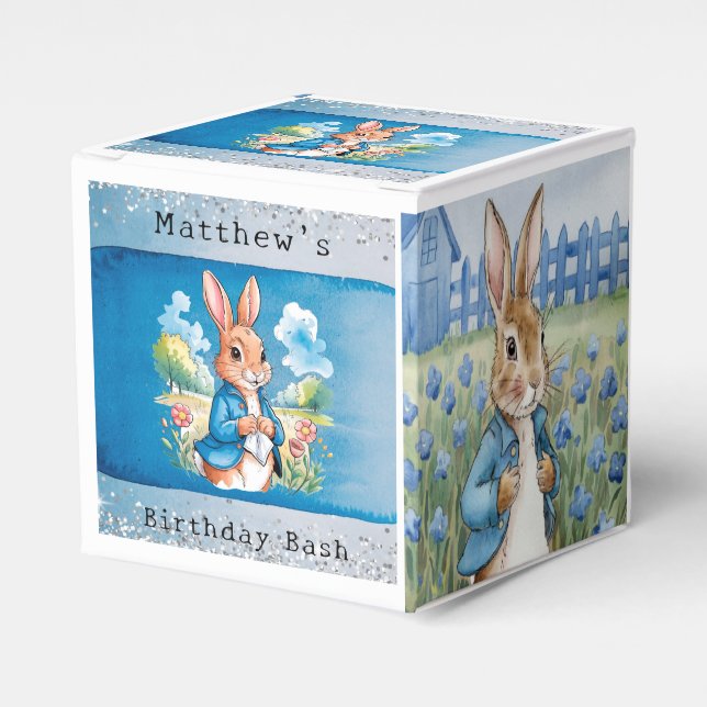 Peter Rabbit's Garden Boy Birthday Bash Presentaskar (Framsidan Sidan)