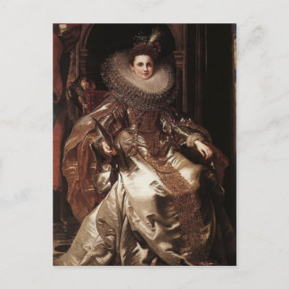 Peter Rubens- Porträtt från Maria Serra Pallavicin Vykort