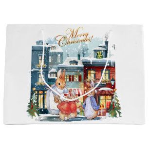 Peter the kanin-julshopping