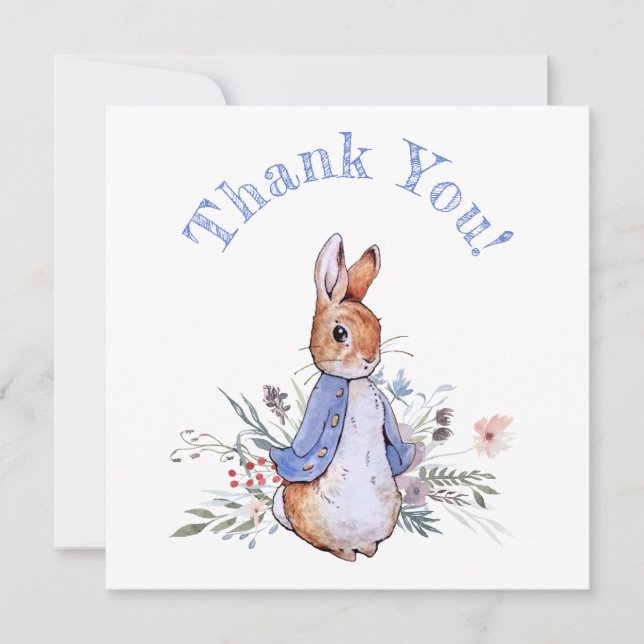 Peter the kanin Tack (Framsida)