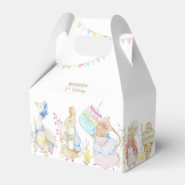 Peter the Rabbit Birthday Parad Presentaskar (Framsidan Sidan)