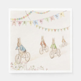 Peter the Rabbit Bunny Gender Neutral Baby Shower Pappersservett