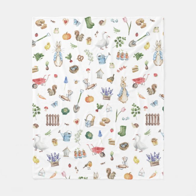 Peter the Rabbit Fleecefilt (Framsidan)