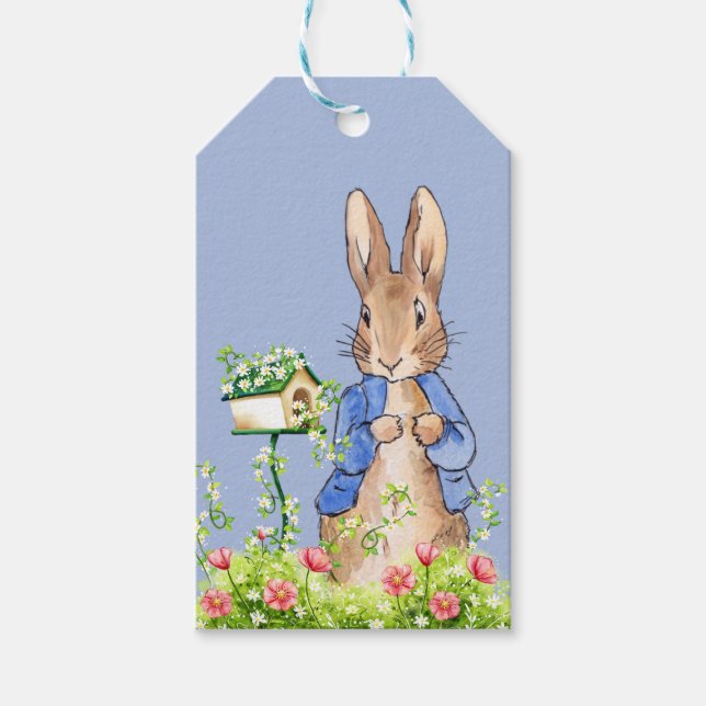 Peter the Rabbit in Hans Garden Presentetikett (Framsidan)