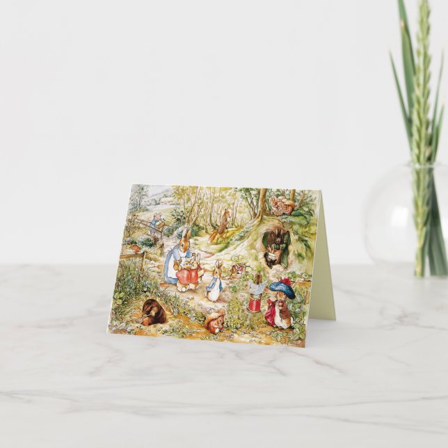 Peter the Rabbit Kort (Framsida)