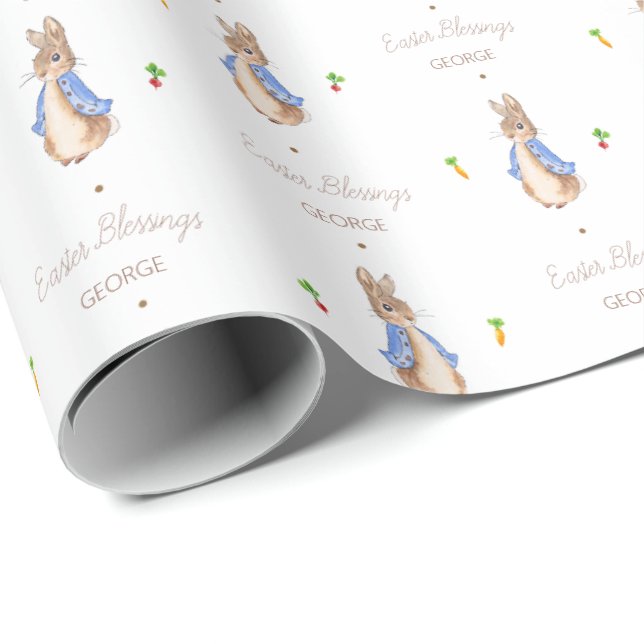 Peter the Rabbit Presentpapper (Rullad Hörn)