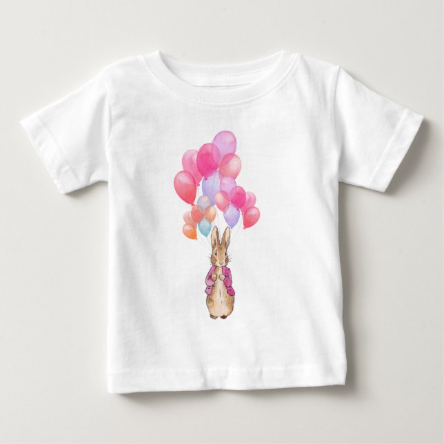 Peter the Rabbit Rosa Jacka och Balloons T Shirt (Framsida)