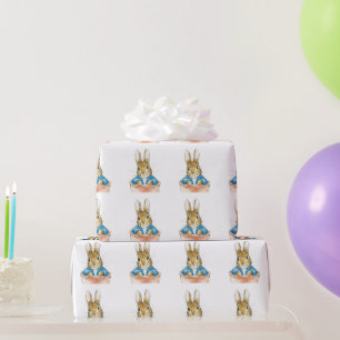 Peter the Rabbit Sitta i en Papper pott Presentpapper