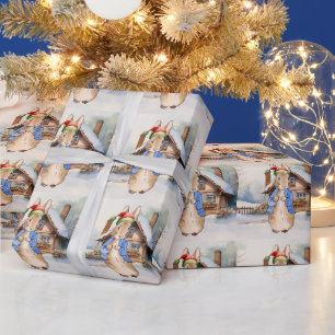 Peter the Rabbit Snowy-julen Presentpapper