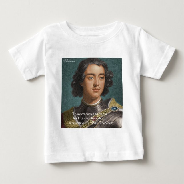 Peter The Underbar "Conquer Myself" Quote Gifts &  T-shirt (Framsida)