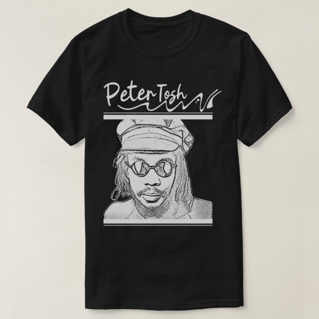 Peter Tosh Reggae T Shirt (Design framsida)