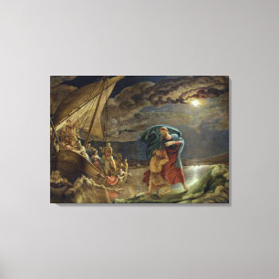 Peter Walks på Vatten, 1806 Canvastryck