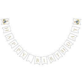 Peter Watercolor Birthday Vimplar