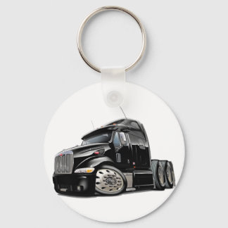 Peterbilt Black Lastbil Nyckelring