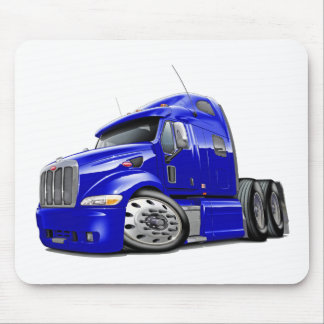 Peterbilt blåttlastbil musmatta