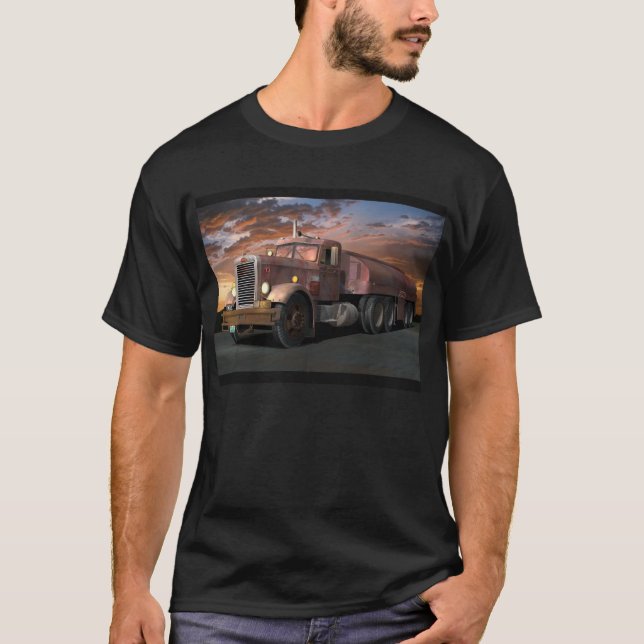 Peterbilt "duelllastbil" med tröja (Framsida)