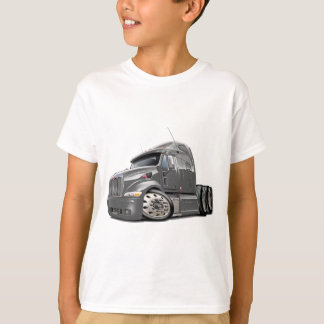 Peterbilt grå färglastbil t-shirt