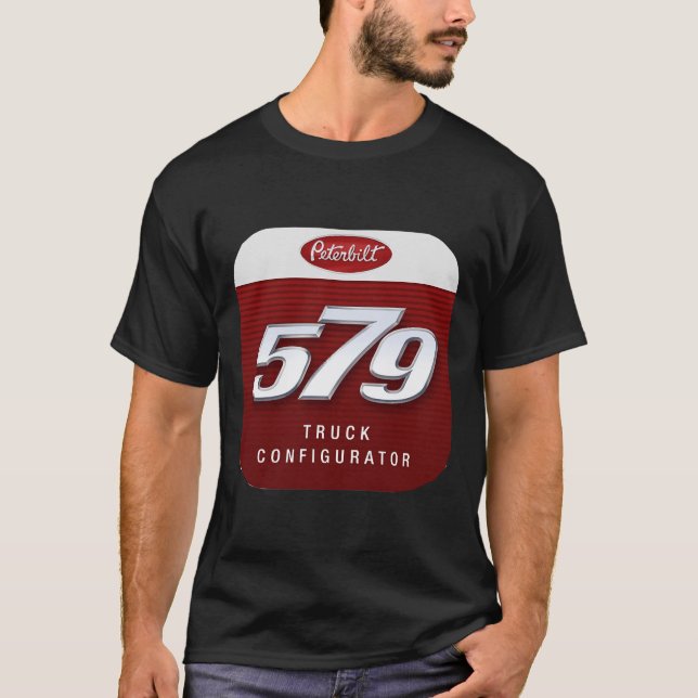 Peterbilt Lastbil  T Shirt (Framsida)