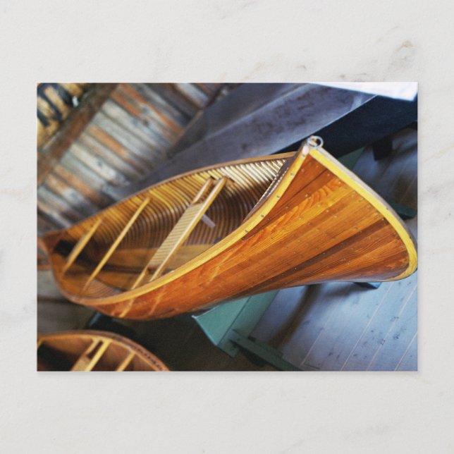 Peterborough Canoe Vykort (Framsida)