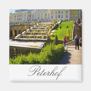 Peterfhof Palace Saint Petersburg Ryssland Magnet