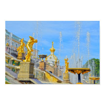 Peterhof Golden Statues, Ryssland